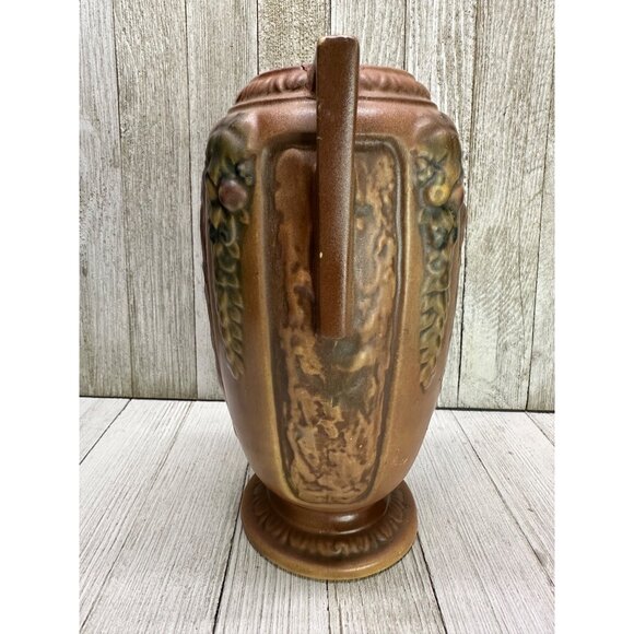 Vtg Roseville USA Art Pottery Florentine 231-8" Vase - Stamped R Mark 1924 - Picture 4 of 14
